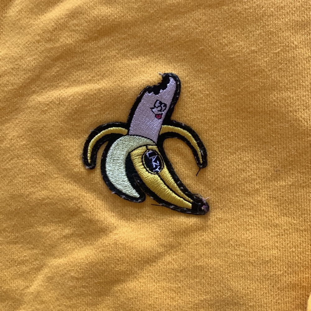 Lazy Oaf Lazy Banana Crewneck Sweatshirt - image 2